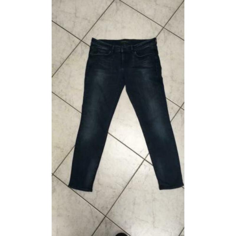 DRYKORN Jeans, maat 33/34. Skinny. Darkblur