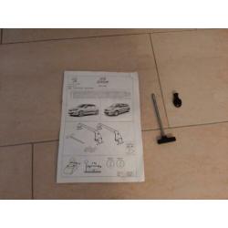 Peugeot 308(sw) dakdragers, zonder dakrail