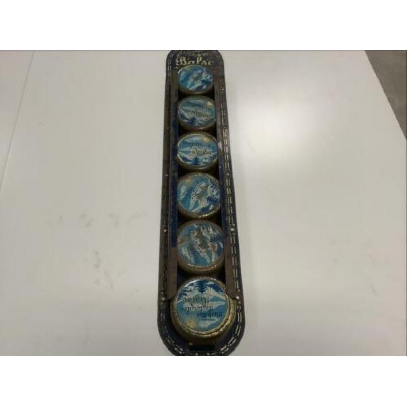 Balso keelpastilles winkel display antiek