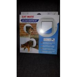 Cat mate, cat flap, adapter kit, nieuw