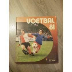 Panini -Voetbal 81 compleet