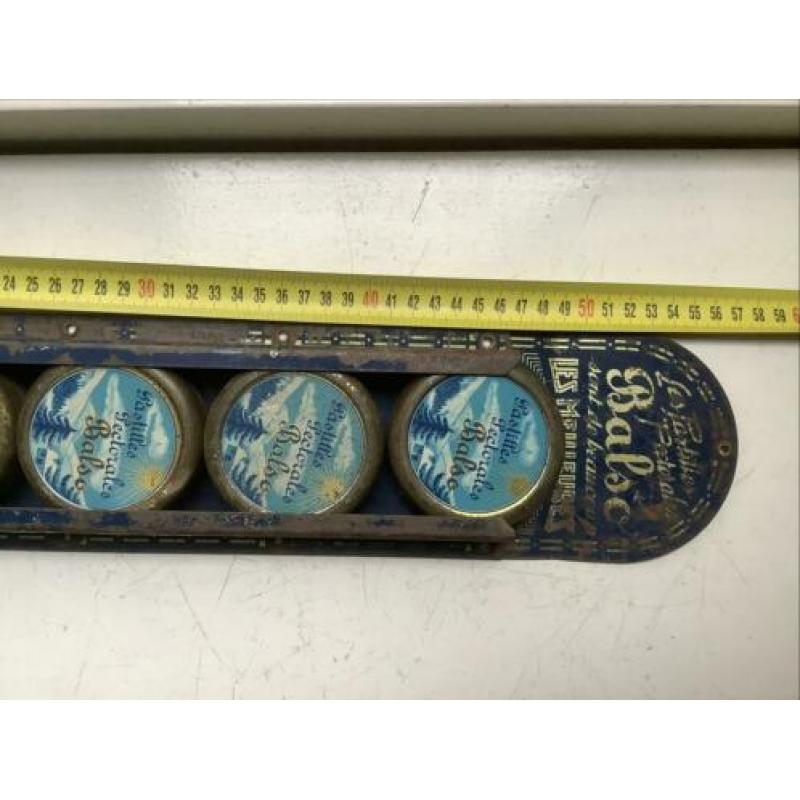 Balso keelpastilles winkel display antiek