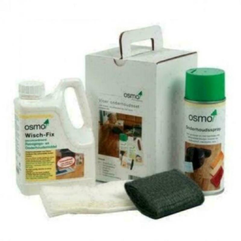 Osmo onderhoudsset incl Wisch & Fixx en Spray BULLINGA