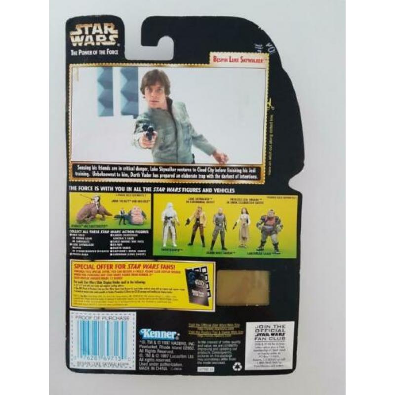 -40% Star Wars POTF FF Bespin Luke Skywalker (Marae variant)