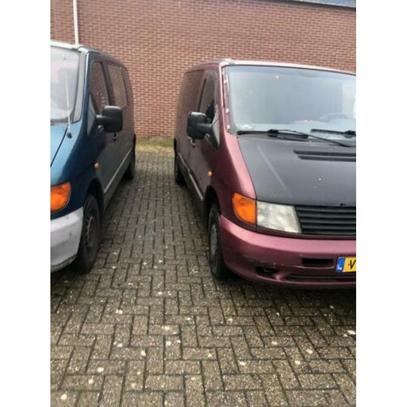 2x Mb Vito 110 td aut enkele cabine dubbele cabine 1998