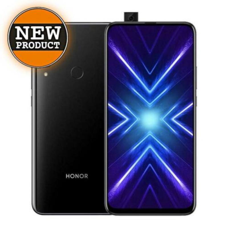 Honor 9X 128GB Midnight Black | NIEUW/GESEALD IN DOOS | bon