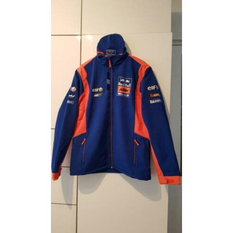 nieuw KTM jas met muts red bull (maat XL)