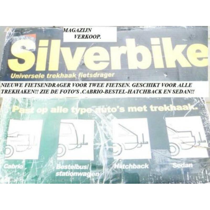 Nieuw.Fietsendrager.Kantelbaar.Snelkoppeling.Silverbike.