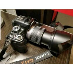 Panasonic GH2 systeem camera lens en 2 accus