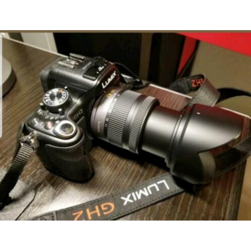 Panasonic GH2 systeem camera lens en 2 accus
