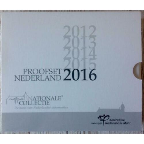 Nederland Jaarset 2016 Proof. In prijs verlaagd!