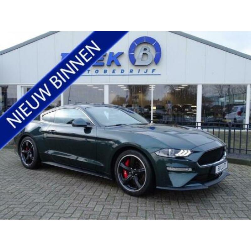 Ford Mustang Fastback 5.0 V8 460PK BULLITT NET BINNEN! INFO