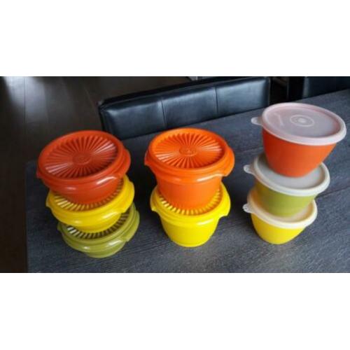 Retro/vintage tupperware bakjes