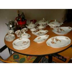 Porselein servies Jamin 1930
