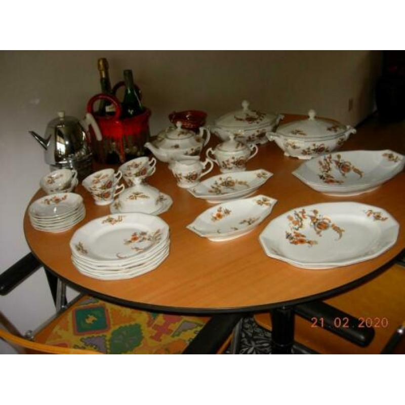 Porselein servies Jamin 1930