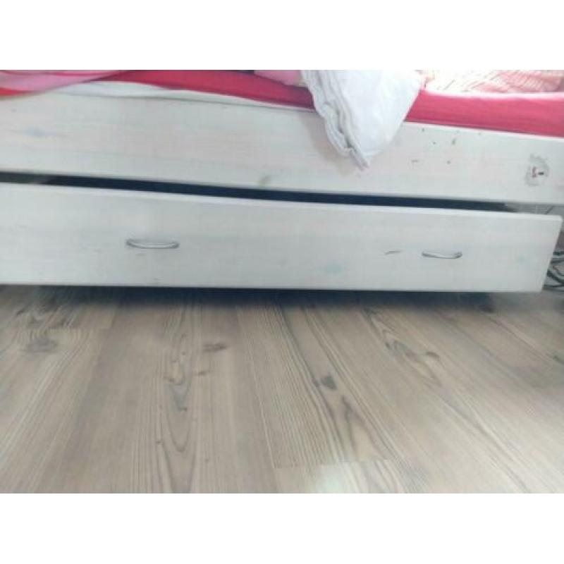 Flexa eenpersoons bed whitewash