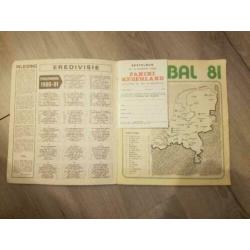 Panini -Voetbal 81 compleet