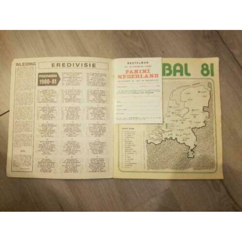 Panini -Voetbal 81 compleet