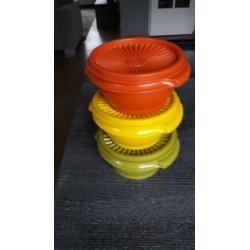 Retro/vintage tupperware bakjes