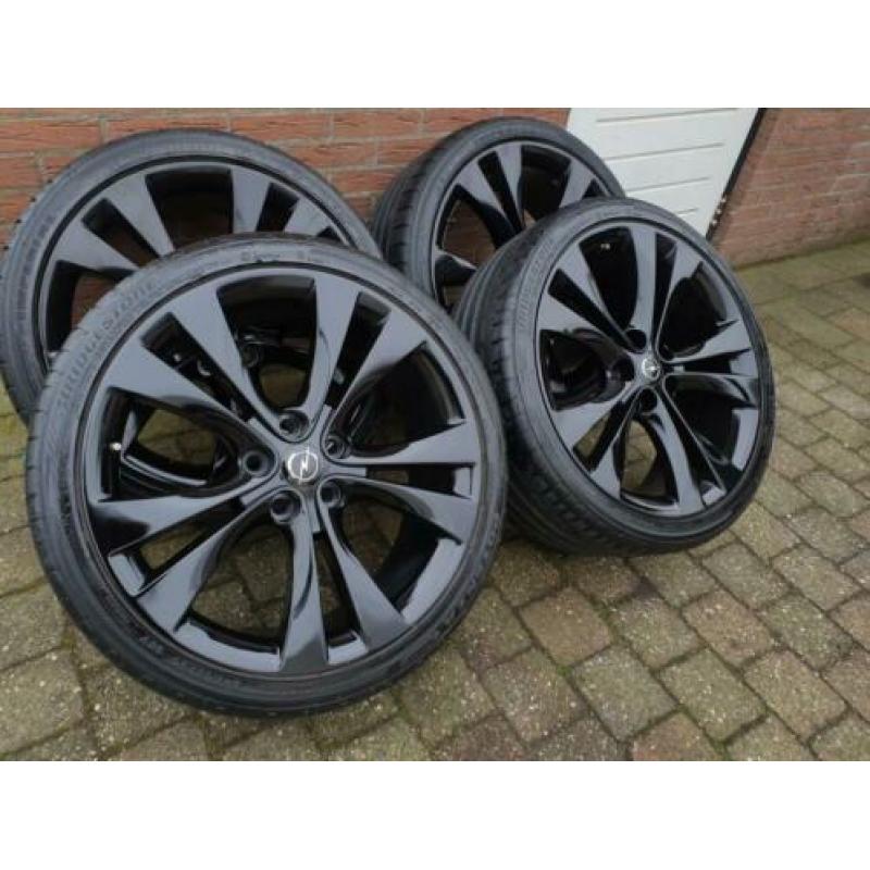 20 inch ORIGINEEL OPEL OPC velgen met Bridgestone banden!