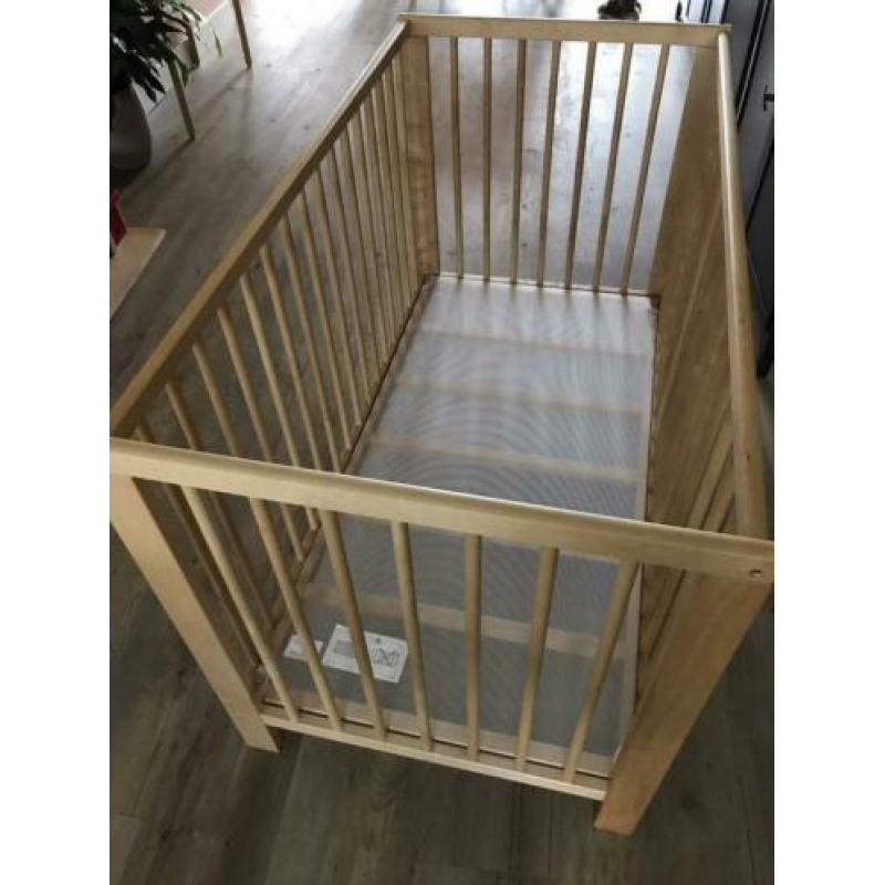 Ledikant/ co-sleeper Ikea hout
