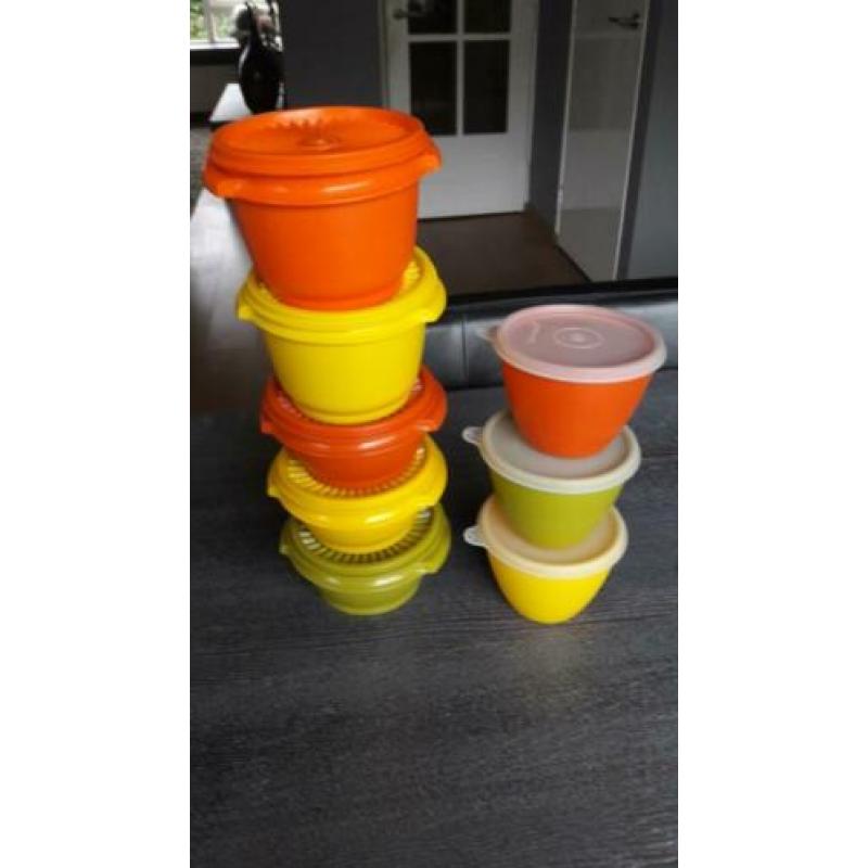 Retro/vintage tupperware bakjes