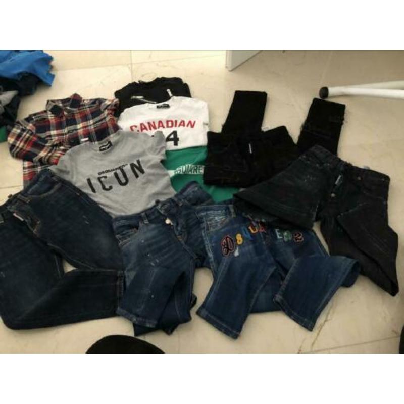 Gucci, moncler, stone island, dsquered2 maat 116