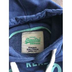 Super dry sweater trui hoody maat XS