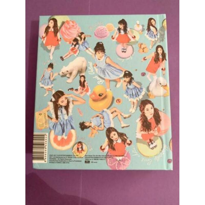 Kpop red velvet wendy rookie album