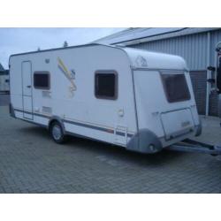 Knaus Sudwind 500 TKM + Voortent + Stapelbed