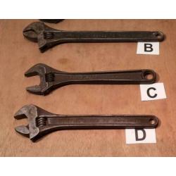 Bahco moersleutels 10" en 12" (8072 73 72)