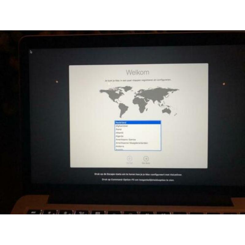 MacBook Pro met Retina scherm