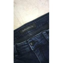 DRYKORN Jeans, maat 33/34. Skinny. Darkblur