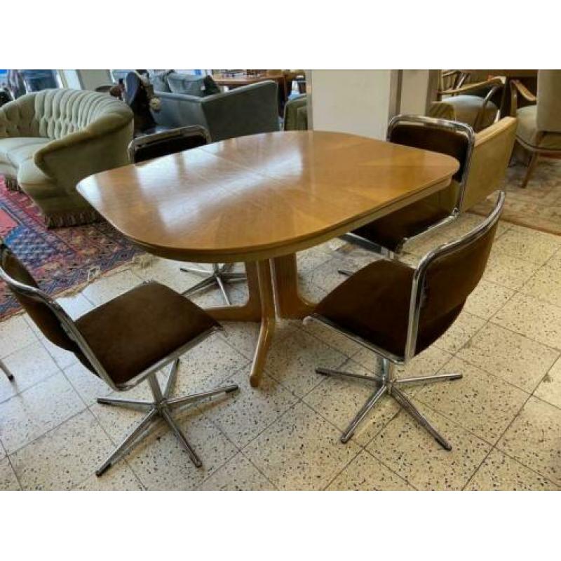M_ eetkamerstoelen stoel vintage 4 stuks