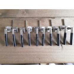 5 sets deur klinken zwart