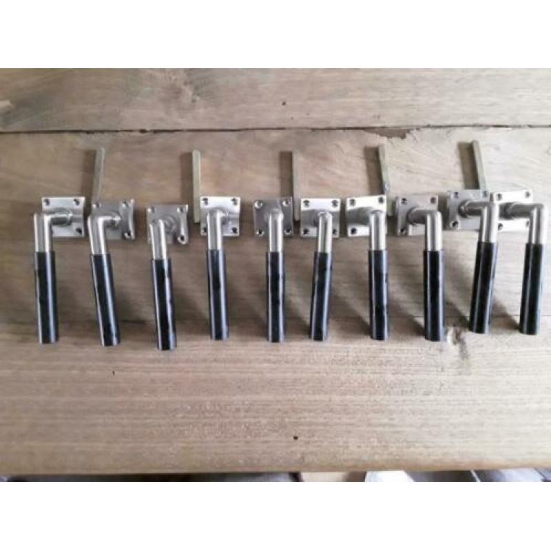 5 sets deur klinken zwart