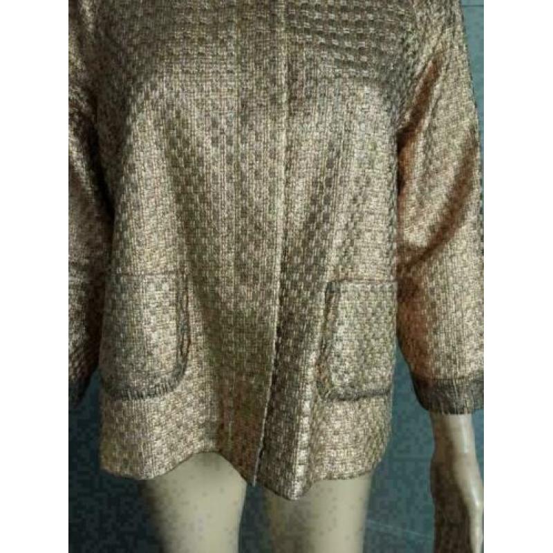 Atos Lombardini Maat 36/38 roze-goud designer jasje blazer