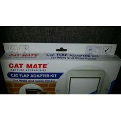 Cat mate, cat flap, adapter kit, nieuw