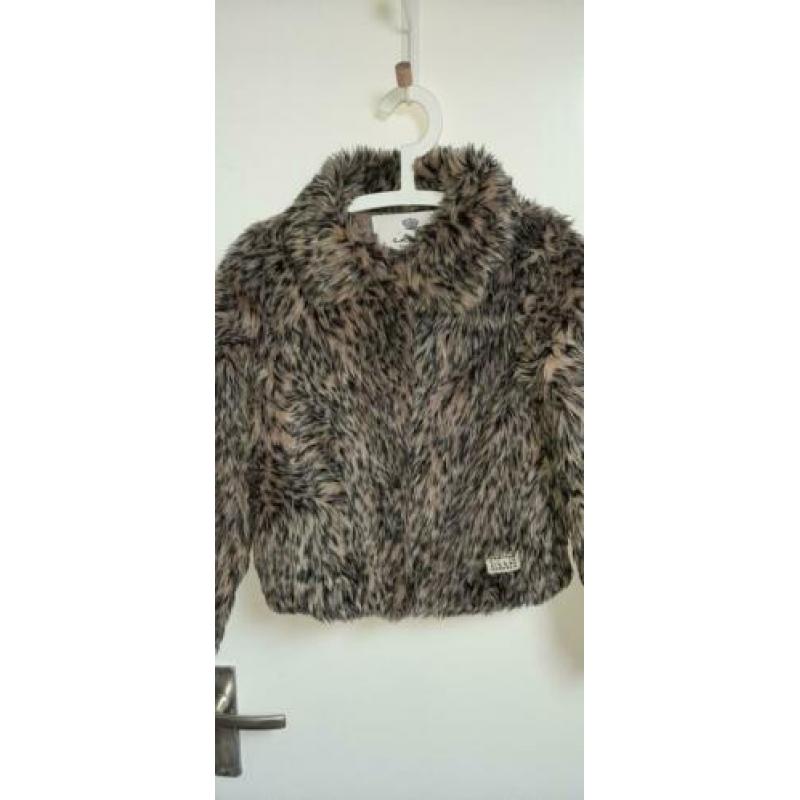 IKKS bontjas fake fur 134 140
