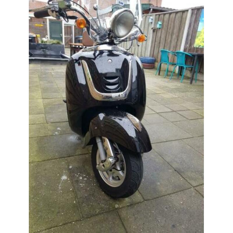 Nette retro blauw kenteken