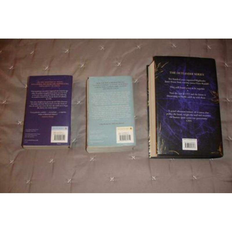 Outlander diana gabaldon 3 boeken engels voyager drums echo!