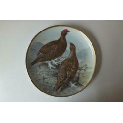Oud bord "schotse sneeuw hoen" franklin pocelein,