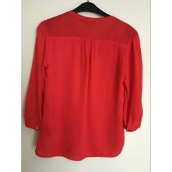 Rode blouse H&M maat S