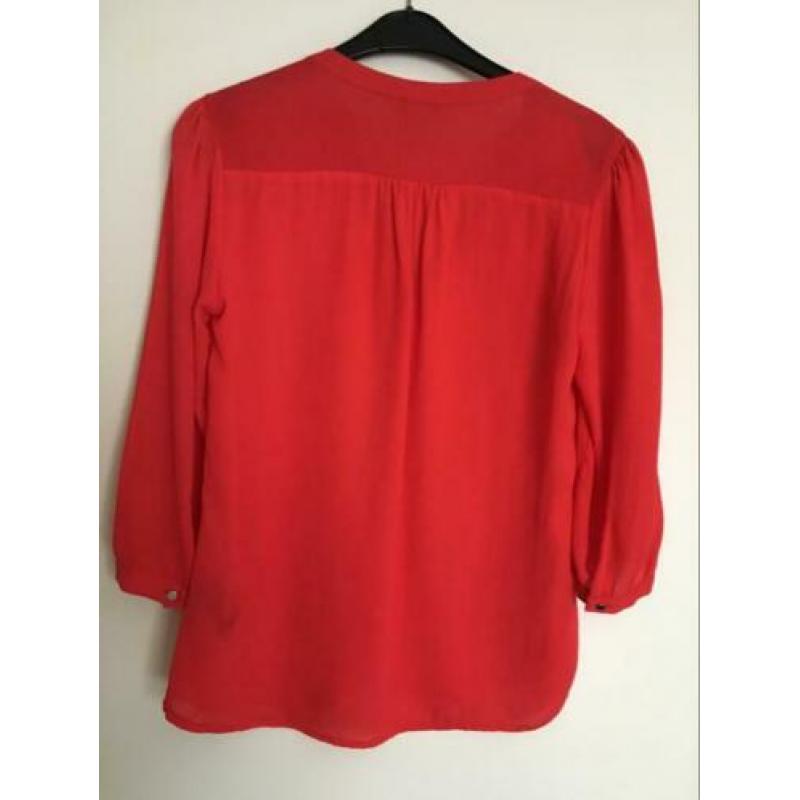 Rode blouse H&M maat S