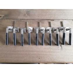 5 sets deur klinken zwart