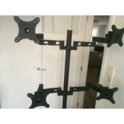 Monitor beugel support arm vesa 4 monitors