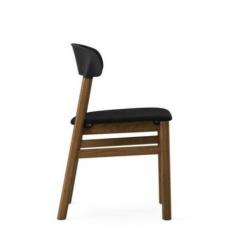 Normann Copenhagen - NIEUW - Design stoel zwart walnoot