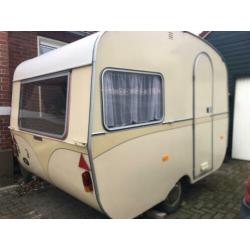 Caravan oldtimer vintage Goliath Reve d’or 1966