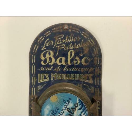 Balso keelpastilles winkel display antiek