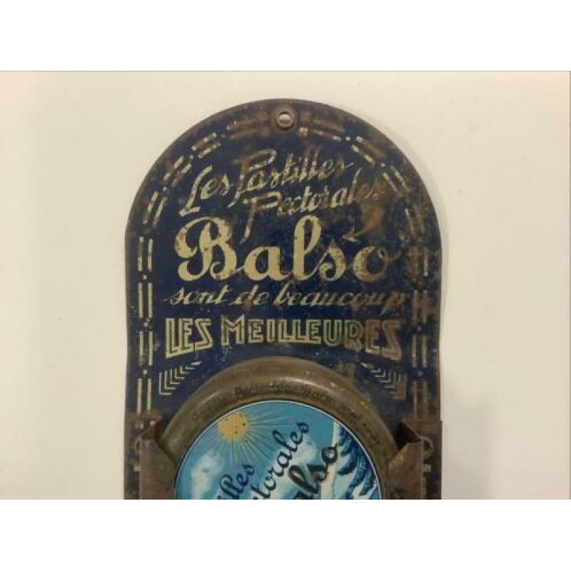 Balso keelpastilles winkel display antiek